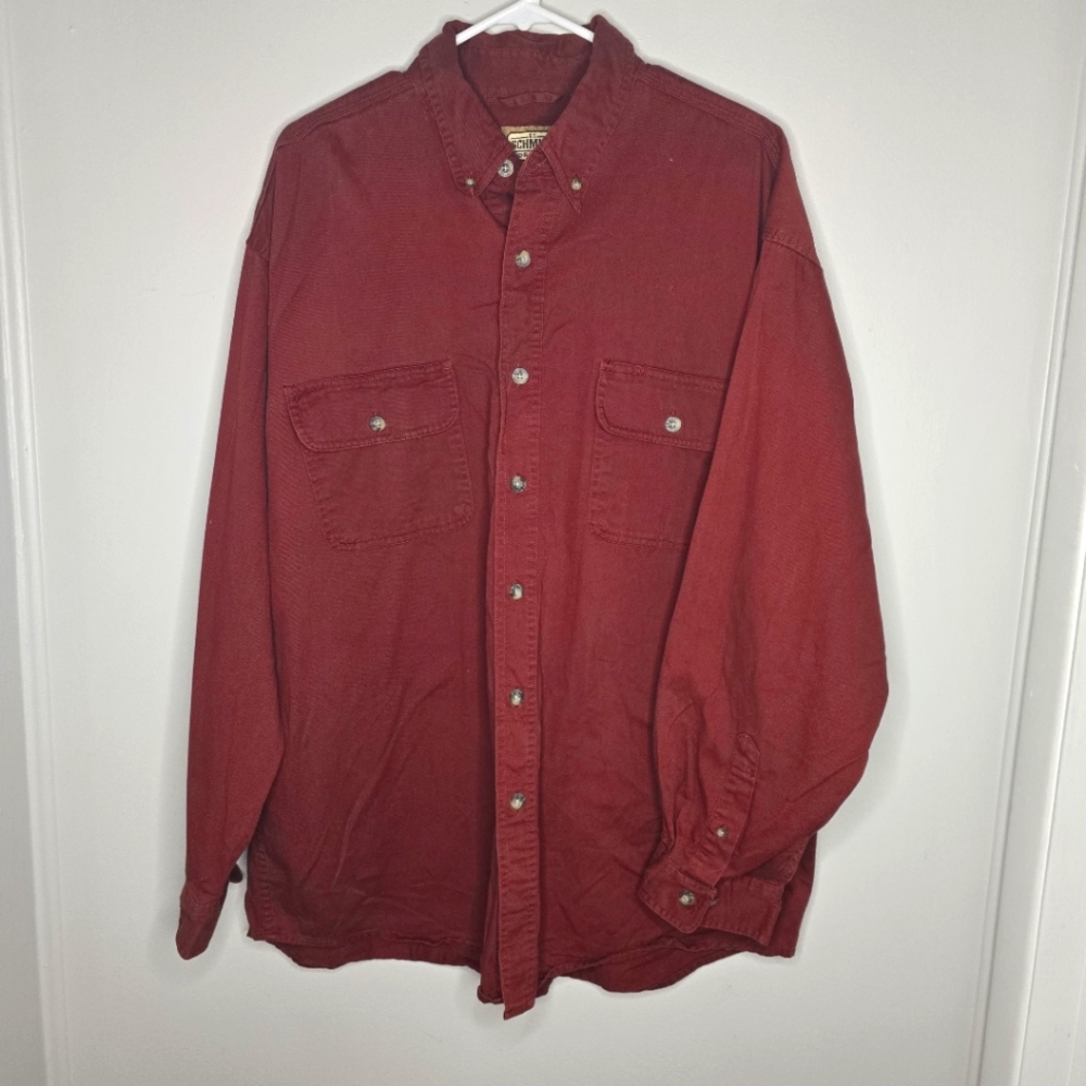 C.E. Schmidt Workwear Double Breast Pocket Button Down XL